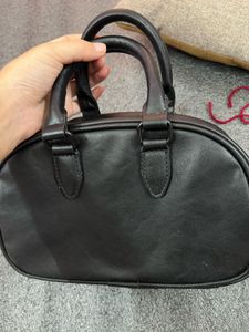 Puma Black Mini Duffle Bag