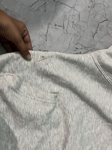 Grey Graphic Hoodie