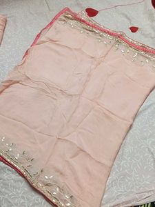 beautiful peach salwar suit with dupatta 🍭🪷