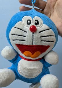 Cute Doraemon Plush Keychain Toy