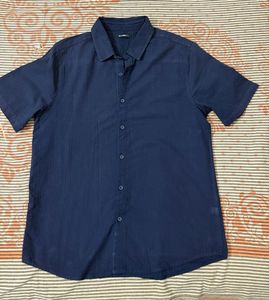 Classic Blue Short Sleeve Shirt