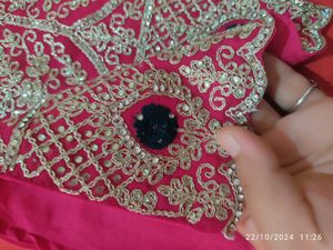 Designer heavy sharara set for 2-4yrs old