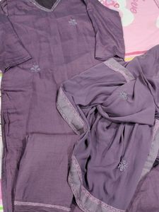 Kurti Set With Dupatta