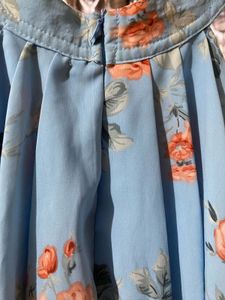 Light Blue Floral top