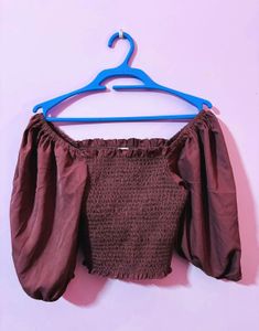 Chic Smocked Off-Shoulder Top