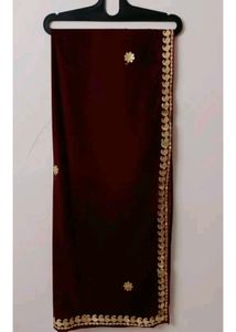 Elegant Maroon dupatta