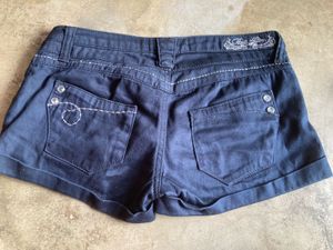 Paris Hilton shorts y2k