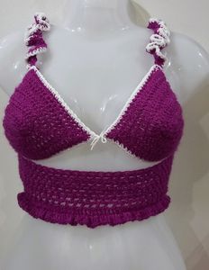 Crochet  Bikini  Top