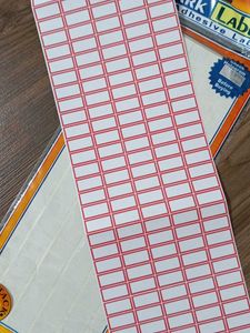 Mark Labels Self Adhesive Label