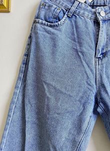 Light Wash Wide Leg Jeans