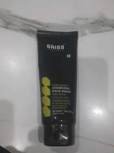 SNISS Turbo Boost Charcoal Face Wash