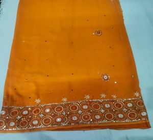 Elegant Embellished Saree