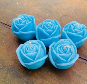 2  Rose Scented Candles