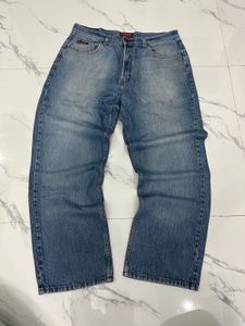 CHAPS BY RALPH LAUREN Men's Blue Wash Denim Jeans