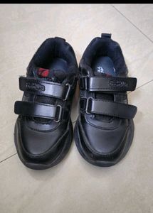 Black Velcro Sneakers for Kids uk 12