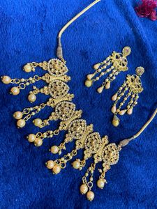 Elegant Gold-Tone Necklace Set