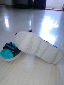 Campus Teal &amp; Blue Sports Sandals