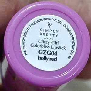Avon Simply Pretty lipstick - Holly Red