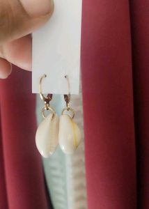 Cute White Heart Earrings