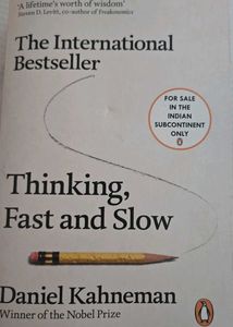 Thinking, Fast and Slow by Daniel Kahneman