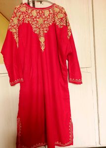 Kashmiri Aari Work Pheran