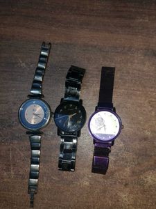 Chic Trio: Fashionable Watches for Every Occasion