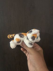 small NICI Calico Cat plush toy