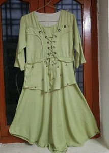 Stylish Green Dress