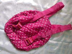 Cute Pink Polka Dot Crossbody Bag