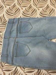 Light Blue Denim Jeans- New