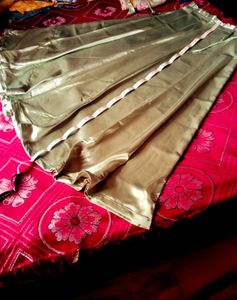Beautiful lahnga skart satin febric