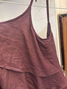 Chic Off-Shoulder Layered Flowy Top