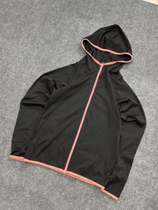 Stylish Black Zip-Up Hoodie