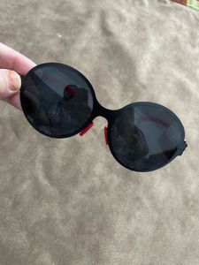 Red Tortoiseshell Cat-Eye Sunglasses