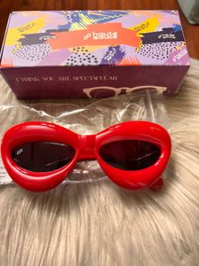 Brand New Retro Red Sunglasses