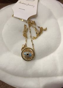 Evil Eye Gold Necklace