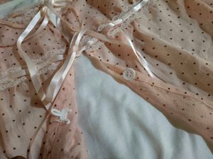 Pink Polka dot top