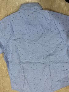 Sky Blue Printed wrangler Shirt And Branded Chino