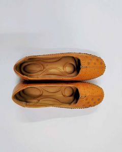 Women Ballerina Shoes (Tan) - Size 7