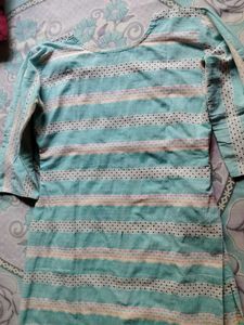 Beautiful Striped Cotton Kurta