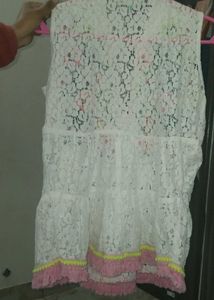 Embroidered Lace Top