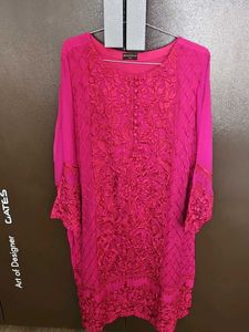 Agha noor fully embroidered 2 pc