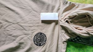 H&amp;M  Beige SpongeBob Oversized Hoodie