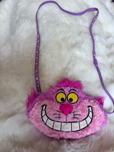 Disney Cheshire ID Cat Plush Bag