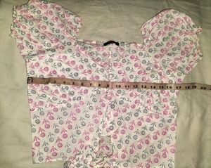 Printed Crop Top