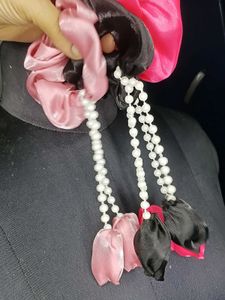 Chic Floral Pearl Beaded Necklace