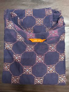 Beautiful Blue Printed Kurta Set