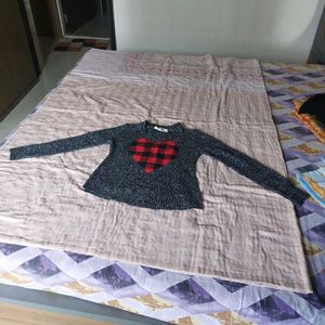 Cozy Heart Patterned Sweater