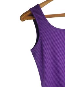 Purple Bodycon Mini Dress  LR-91