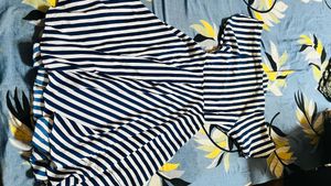 Striped Flare Dress